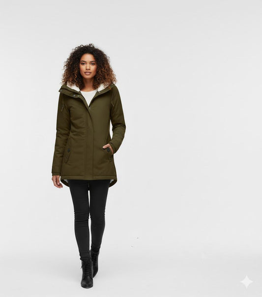 Abrigo Impermeable con Capucha – Protección Total con Estilo