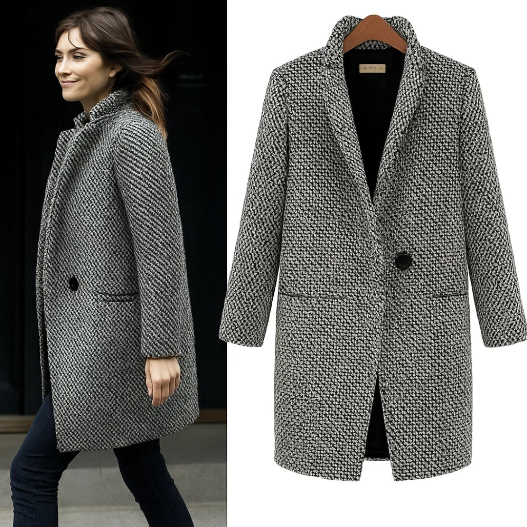 Chaqueta de lana premium — elegancia y calidez para el invierno.