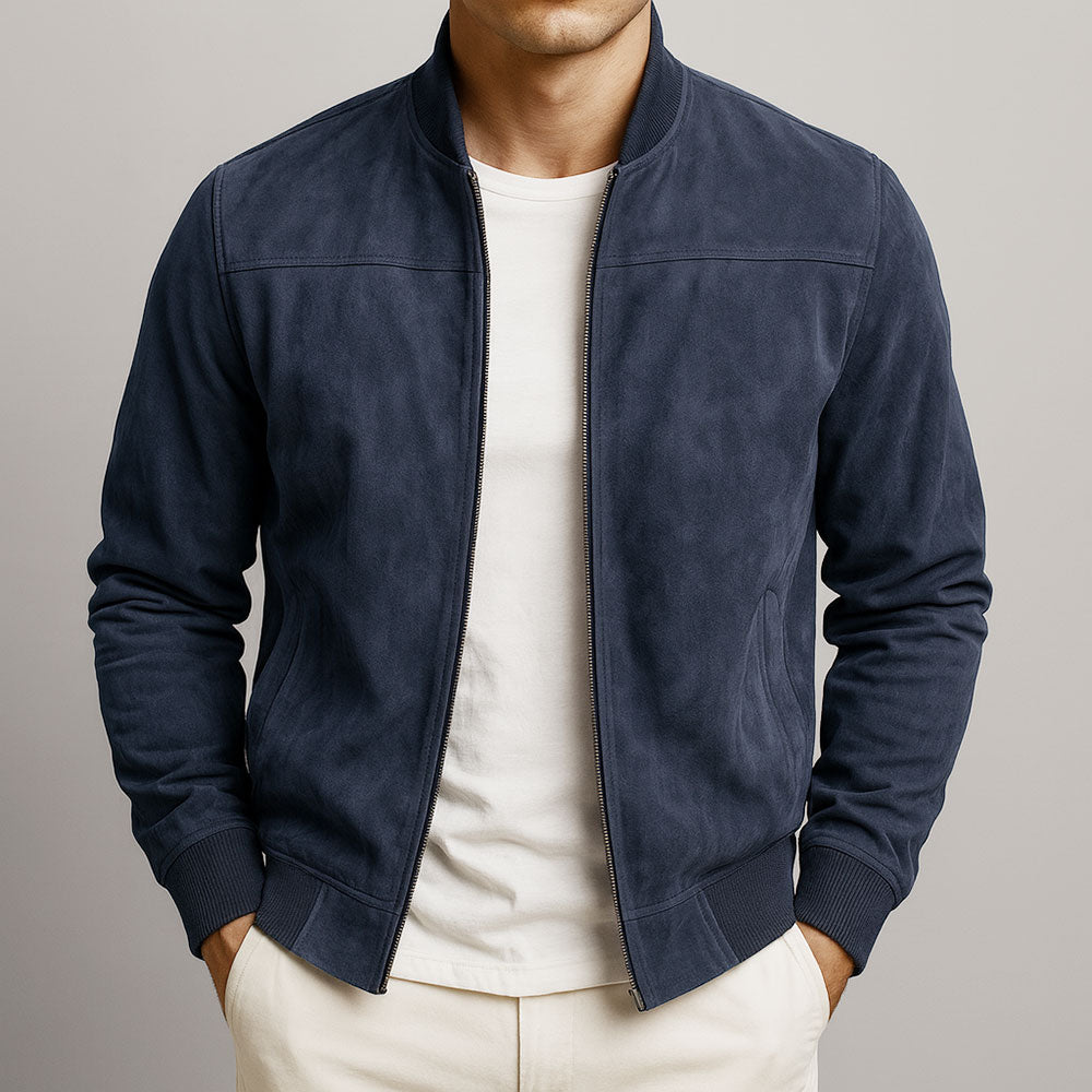 Premium suede jacket