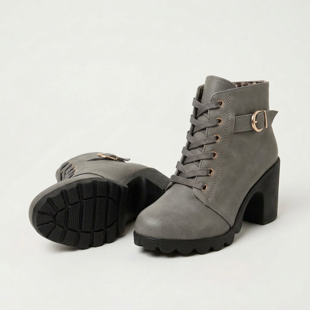 Botines Isabel color gris