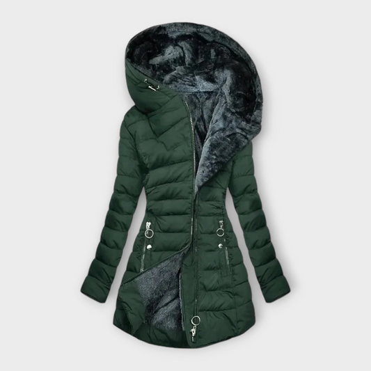 Abrigo con Forro Polar para Mujer | Chaqueta Térmica Impermeable – Essence Wear