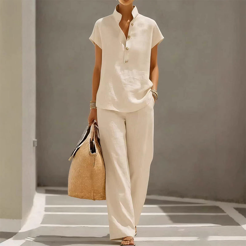 ISABEL - Conjunto de 2 Piezas para Mujer – Casual, Cómodo, Versátil