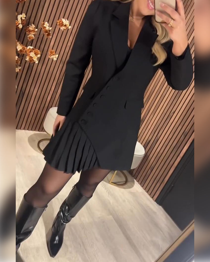 Vestido Blazer Negro - EDICIÓN LIMITADA