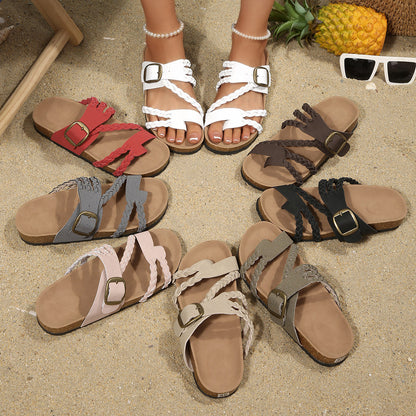 Sandalias Brisa™ de corcho trenzado: Tus pies te llamaron. ¡Las quieren!