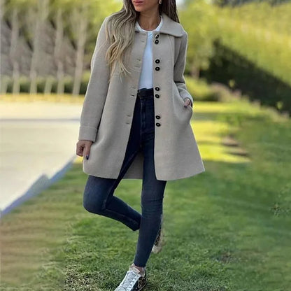 Abrigo casual elegante