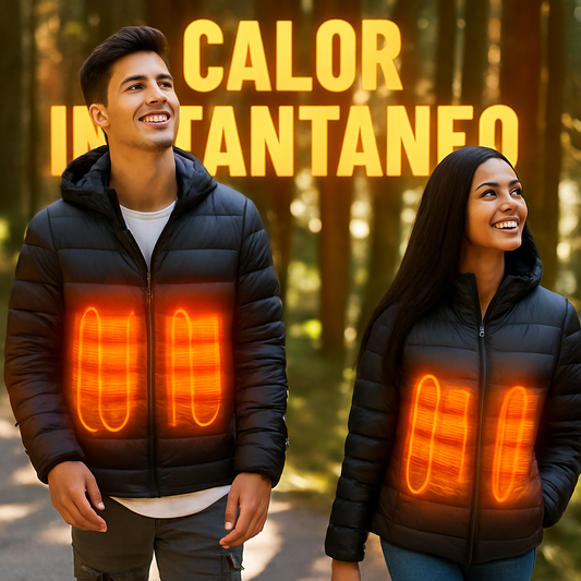 Chaqueta calefactable unisex