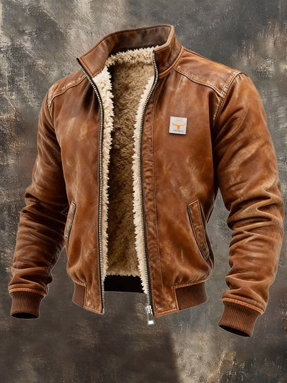 Chaqueta Vintage Forro De Sherpa