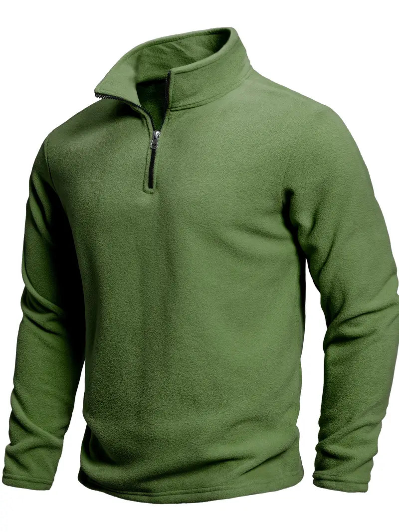 Jersey de manga larga con cremallera