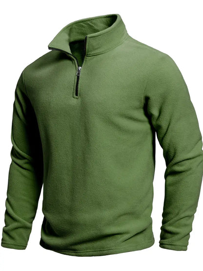 Jersey de manga larga con cremallera