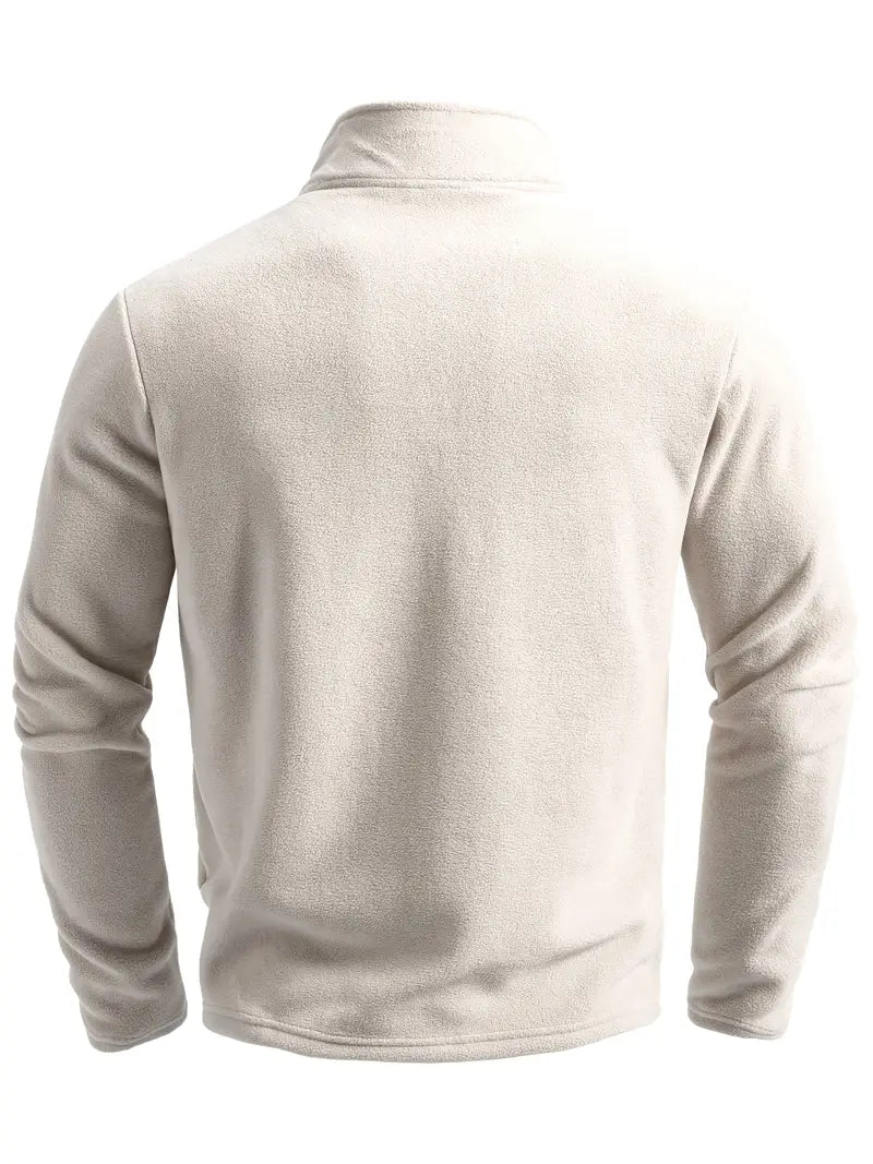Jersey de manga larga con cremallera