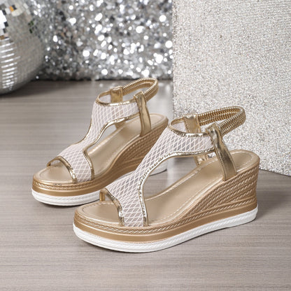 Cristina™ | Sandalias ortopédicas elegantes con cuña