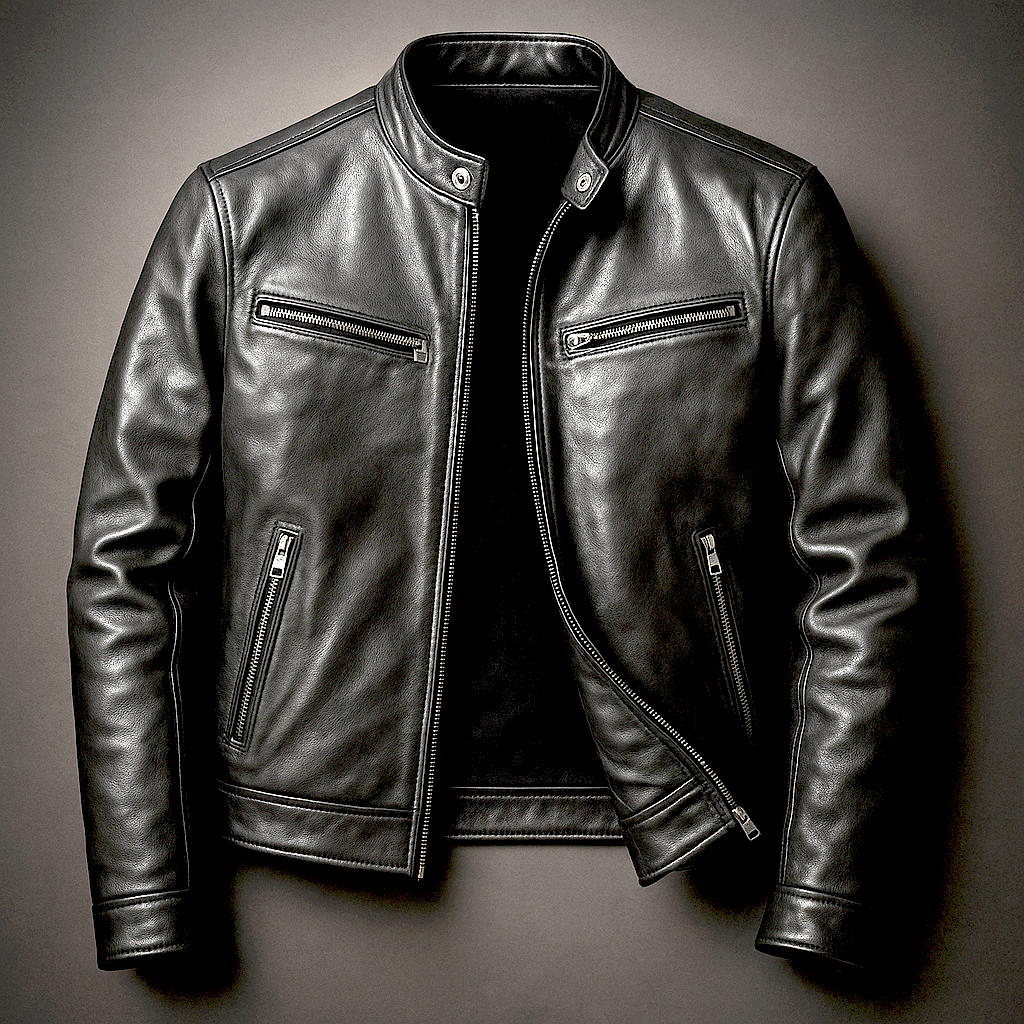 Chaqueta Recio negra detalle