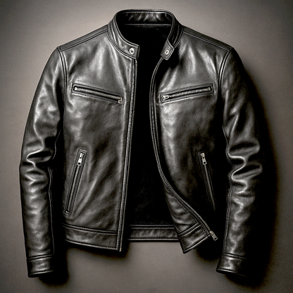 Chaqueta Recio negra detalle