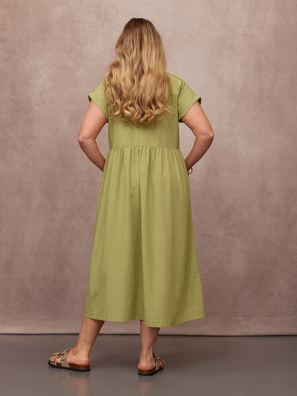 Maria™ - Vestido Camisero Midi