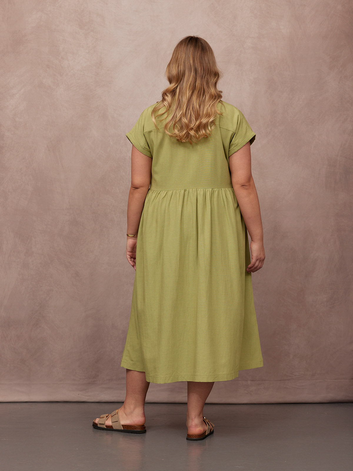 Maria™ - Vestido Camisero Midi