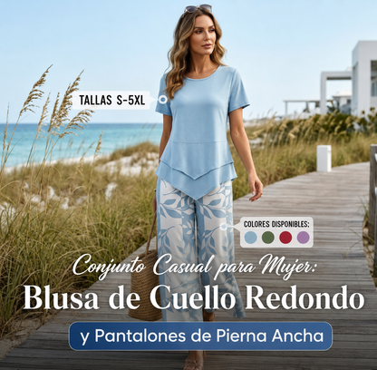 CAROLINA - Conjunto de verano  informal de 2 piezas