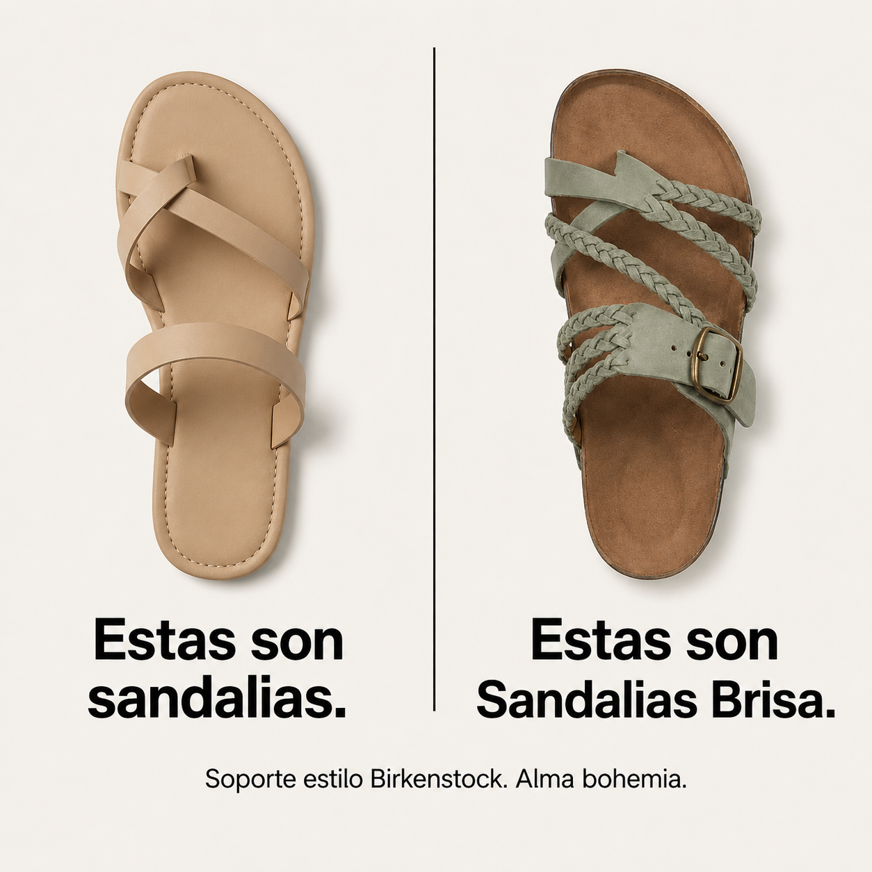 Sandalias Brisa™ de corcho trenzado: Tus pies te llamaron. ¡Las quieren!