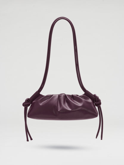 Clara – Bolso con Elegancia Escultural en Borgoña