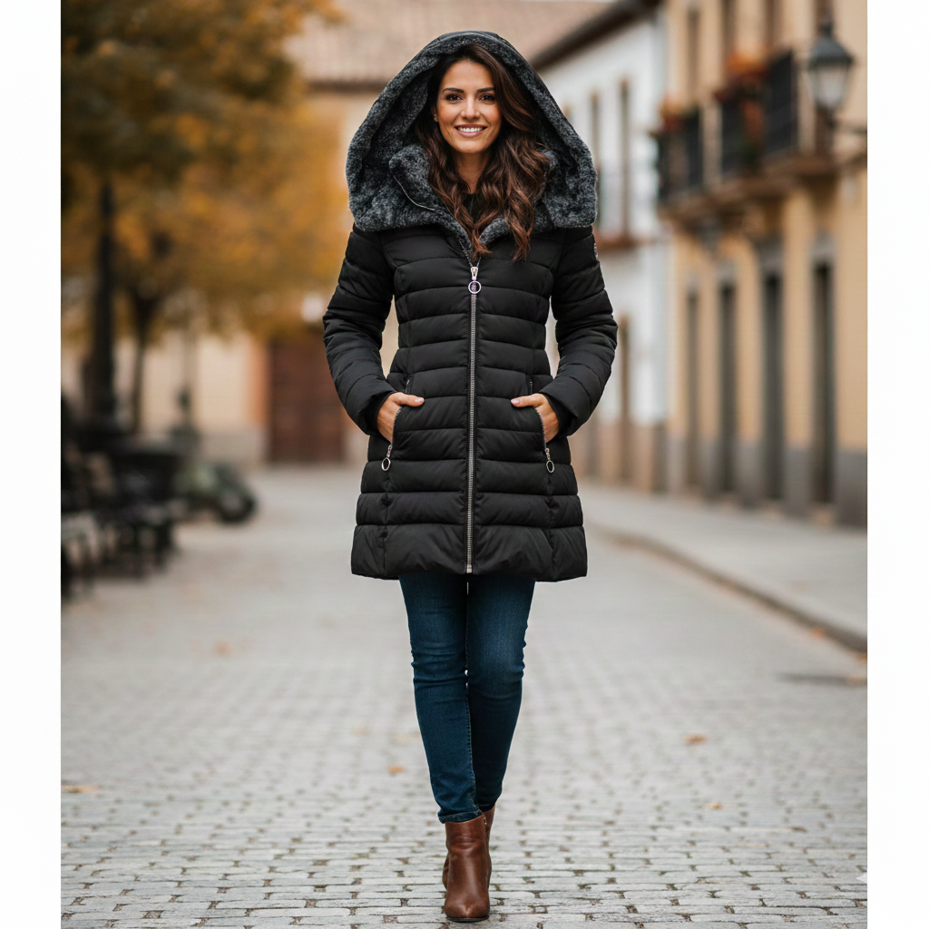 Chamarra con Forro Polar para Mujer | Chamarra Térmica Impermeable