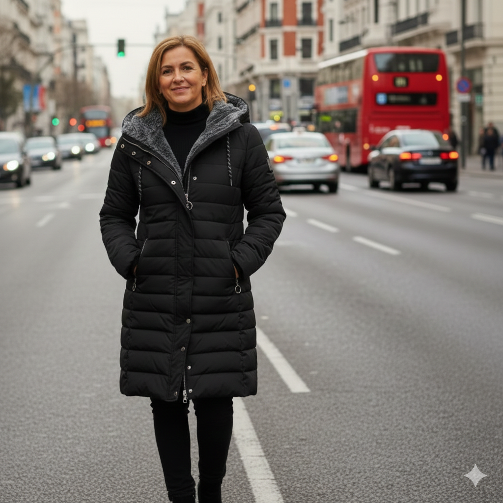 Abrigo con Forro Polar para Mujer | Chaqueta Térmica Impermeable – Essence Wear