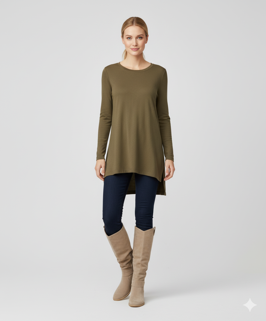 Elegant suede boots