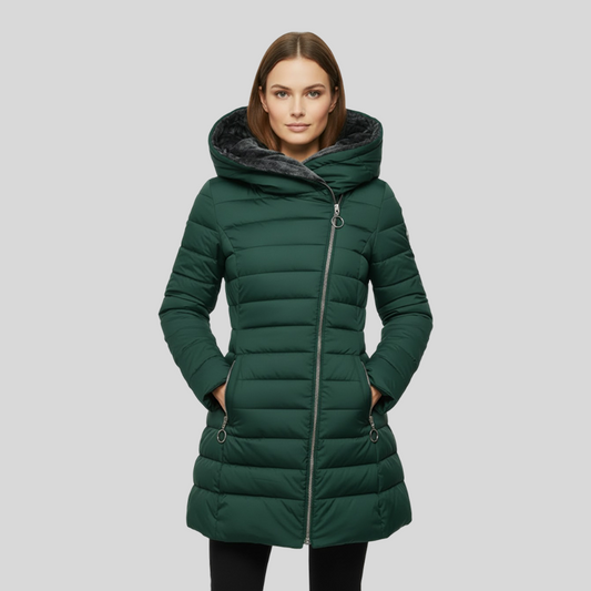 Abrigo con Forro Polar para Mujer | Chaqueta Térmica Impermeable – Essence Wear