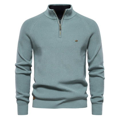 Jersey de lujo con cremallera