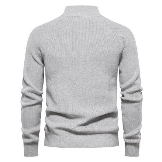Jersey de lujo con cremallera