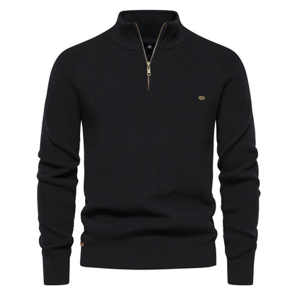 Jersey de lujo con cremallera