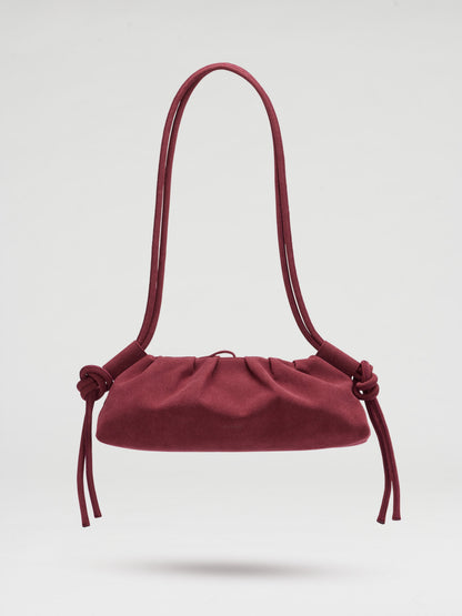 Clara – Bolso con Elegancia Escultural en Borgoña