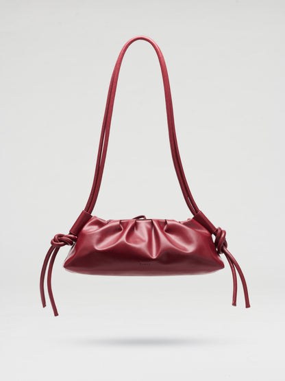 Clara – Bolso con Elegancia Escultural en Borgoña
