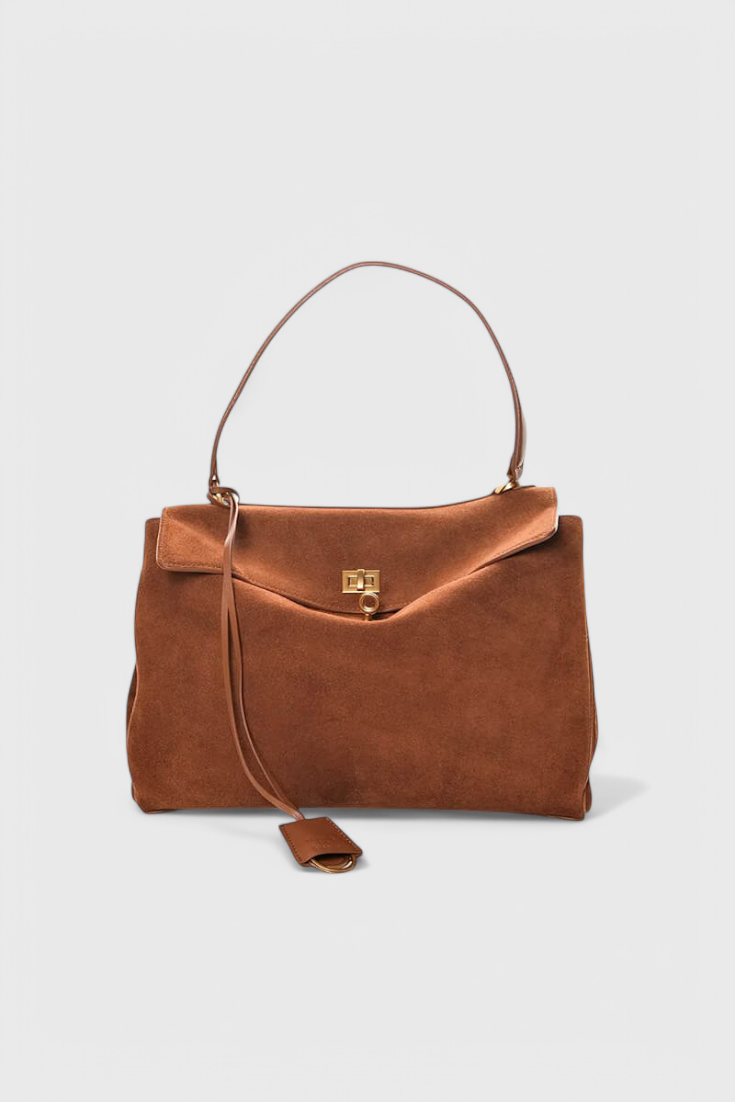 Henna | Bolso de Hombro de Ante