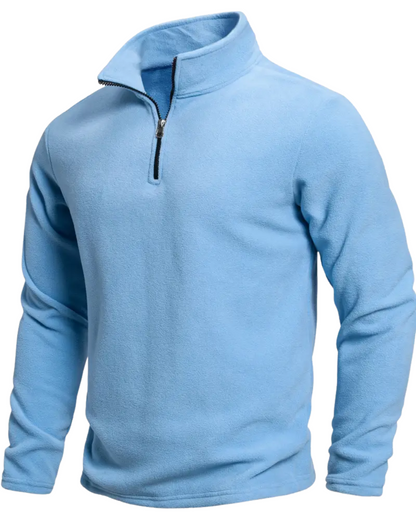 Jersey de manga larga con cremallera