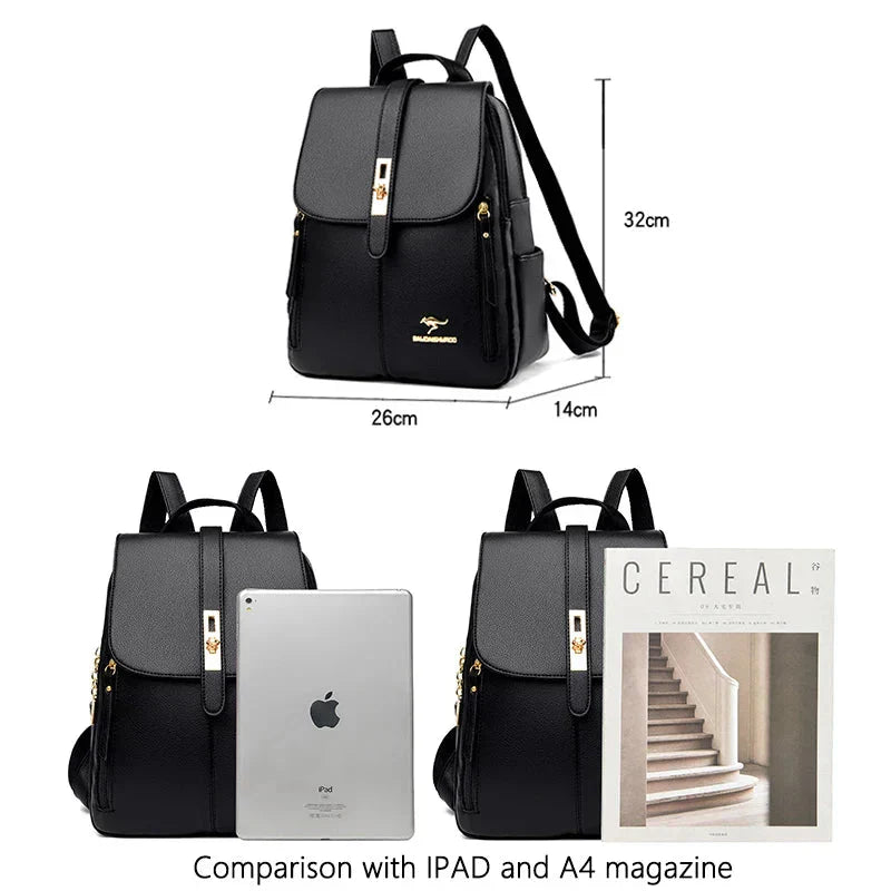 Bolso mochila vintage