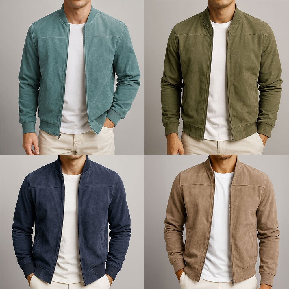 Premium suede jacket