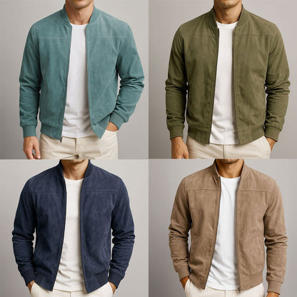 Premium suede jacket