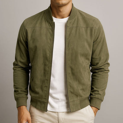 Premium suede jacket
