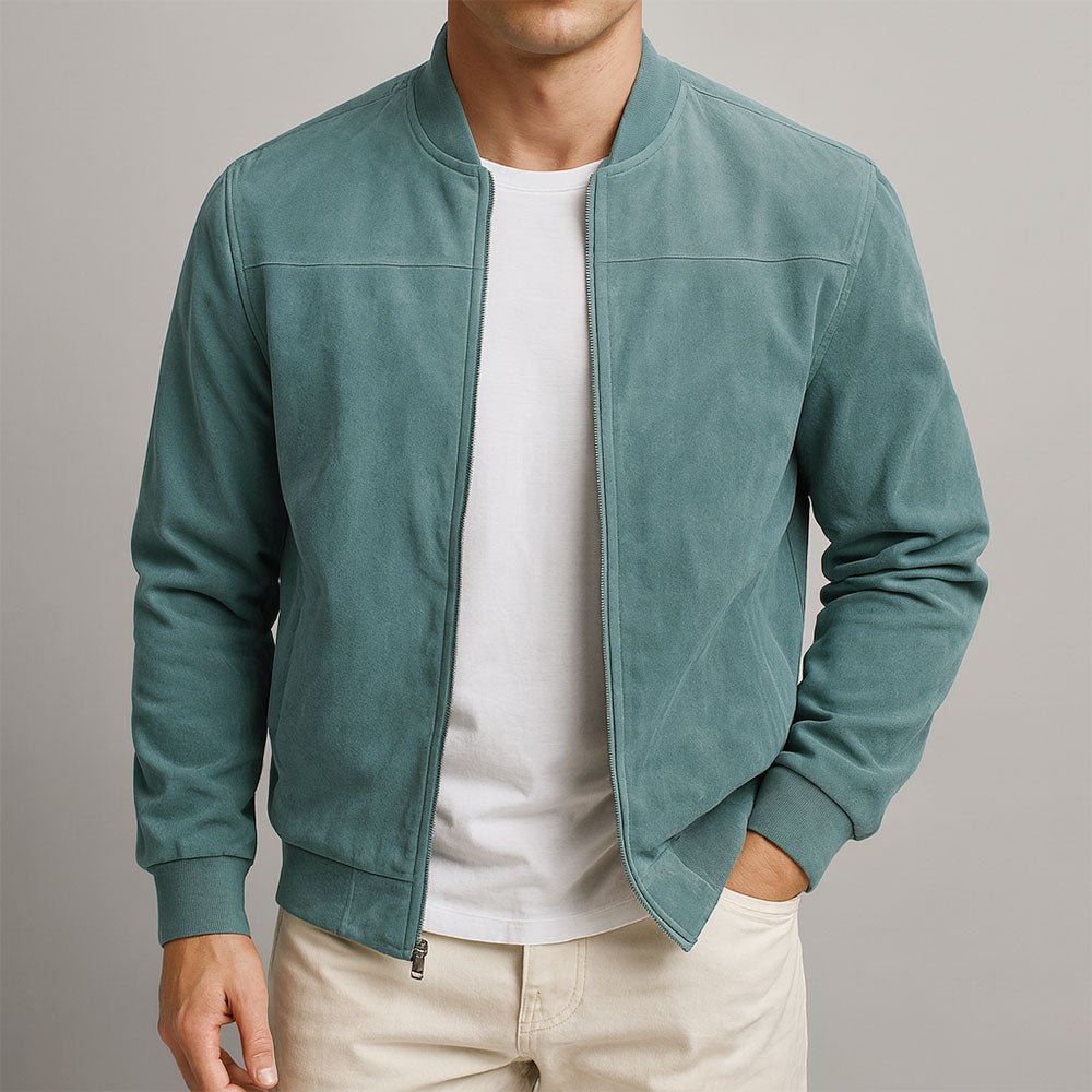 Premium suede jacket