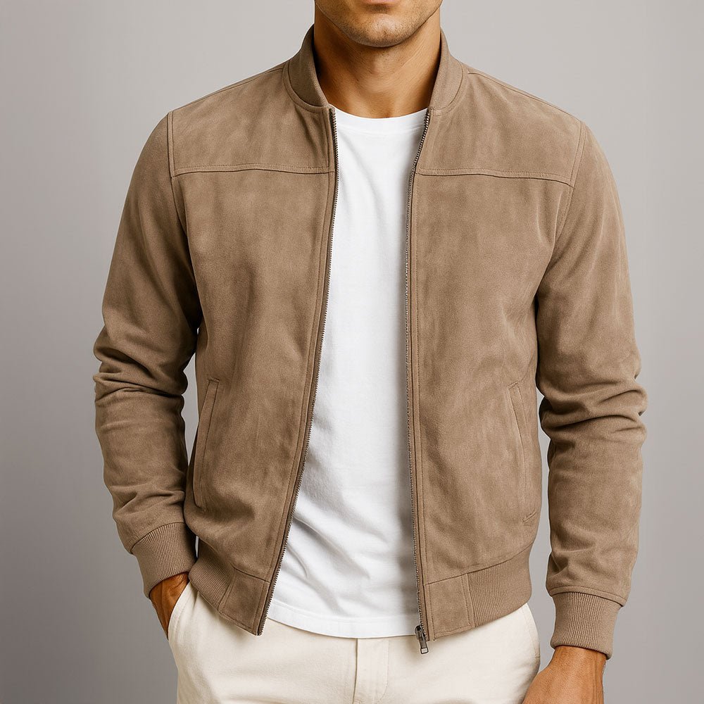 Premium suede jacket