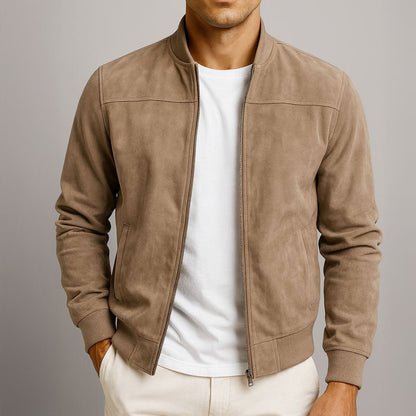 Premium suede jacket
