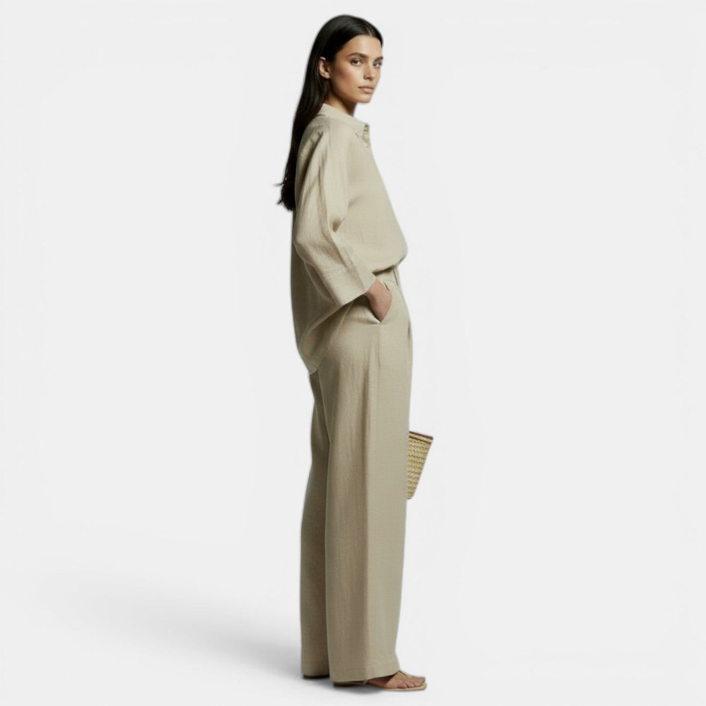 Conjunto Mujer Primavera de Lino