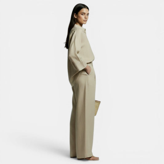 Conjunto Mujer Primavera de Lino