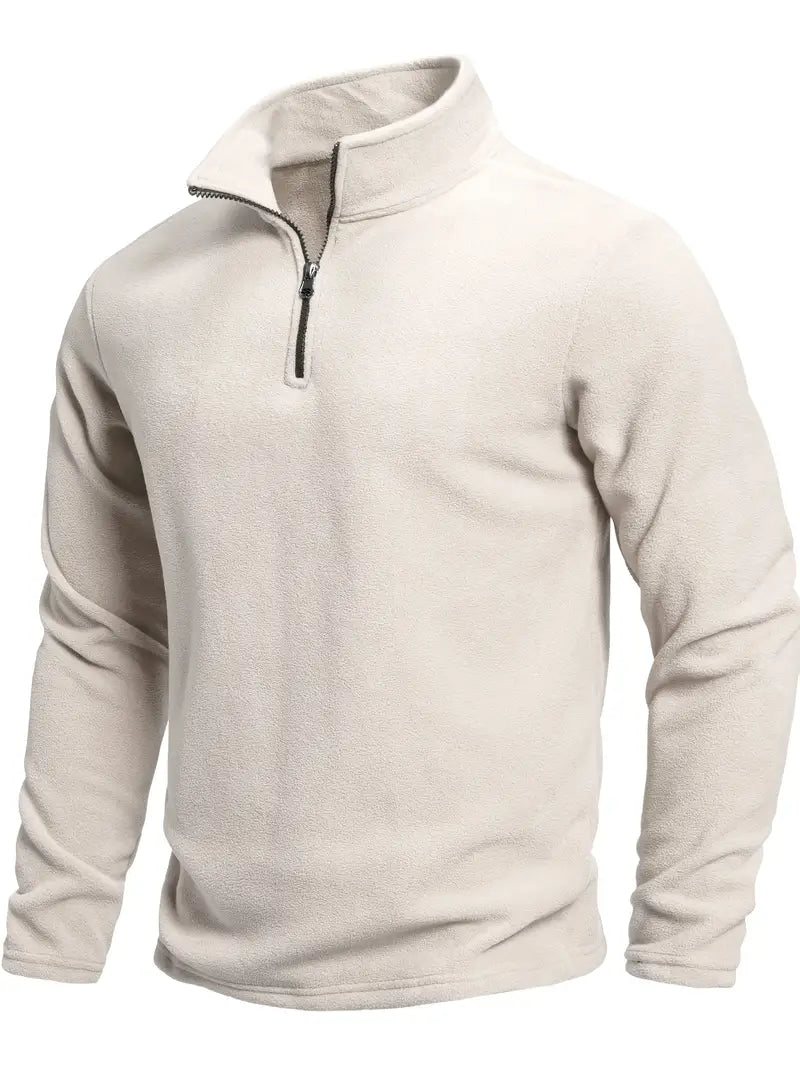 Jersey de manga larga con cremallera