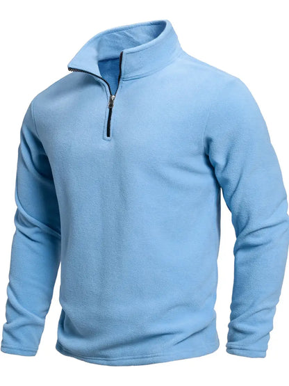 Jersey de manga larga con cremallera