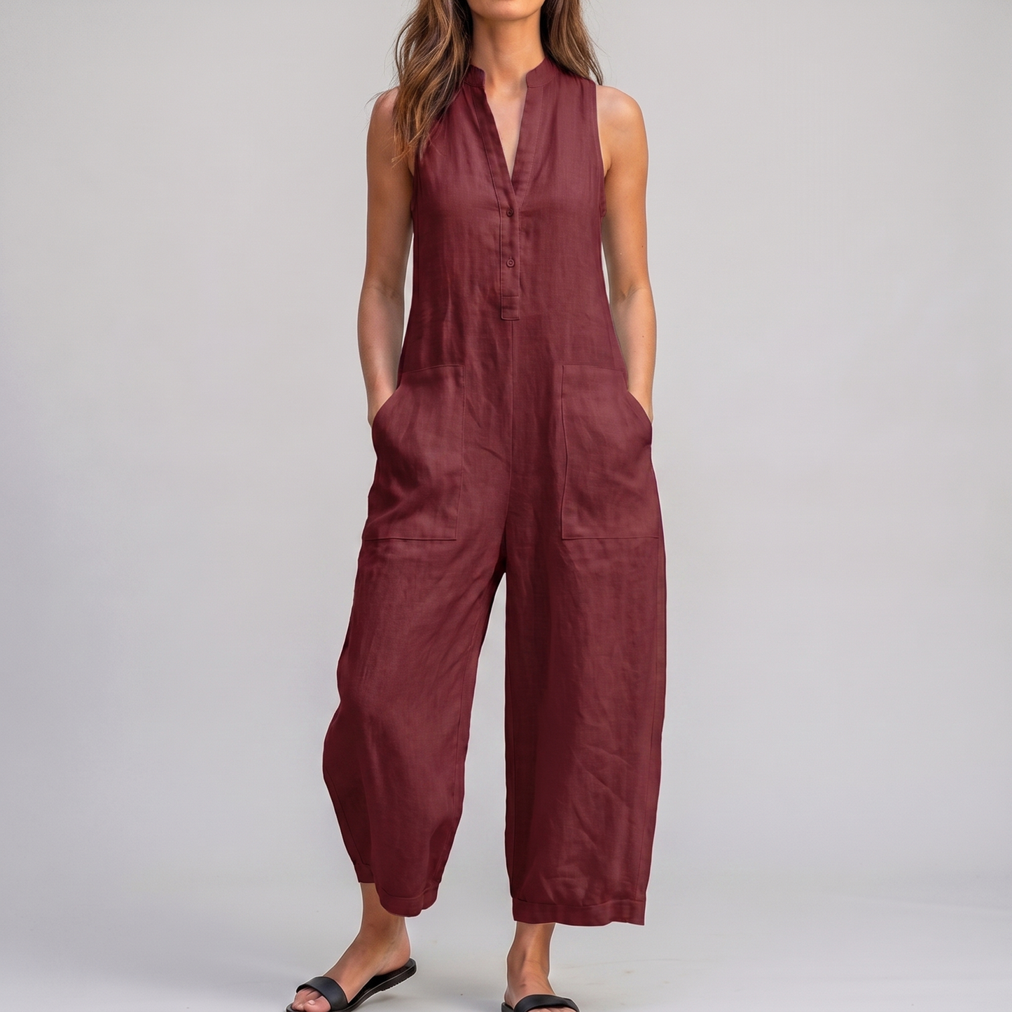 Isabel™ |  Mono sin mangas, relajado, elegante