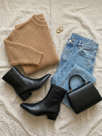 Look con botines Bianca