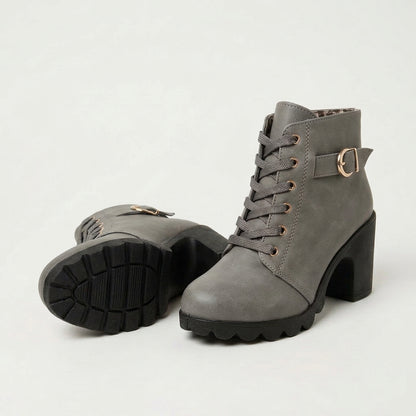 Botines Isabel color gris