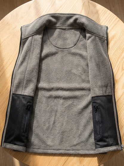 Mario | Chaqueta Polar con Cuello Alto para Hombre