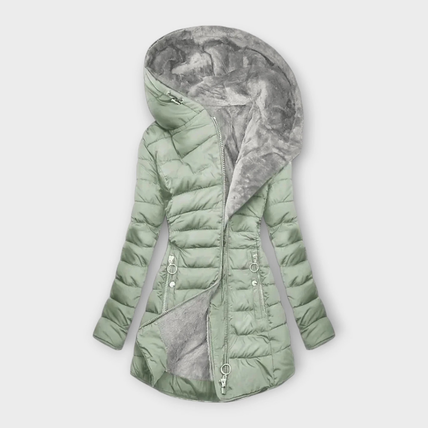 Abrigo con Forro Polar para Mujer | Chaqueta Térmica Impermeable – Essence Wear