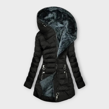 Abrigo con Forro Polar para Mujer | Chaqueta Térmica Impermeable – Essence Wear